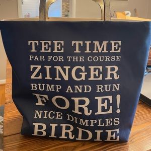 Kate Space Golf tote